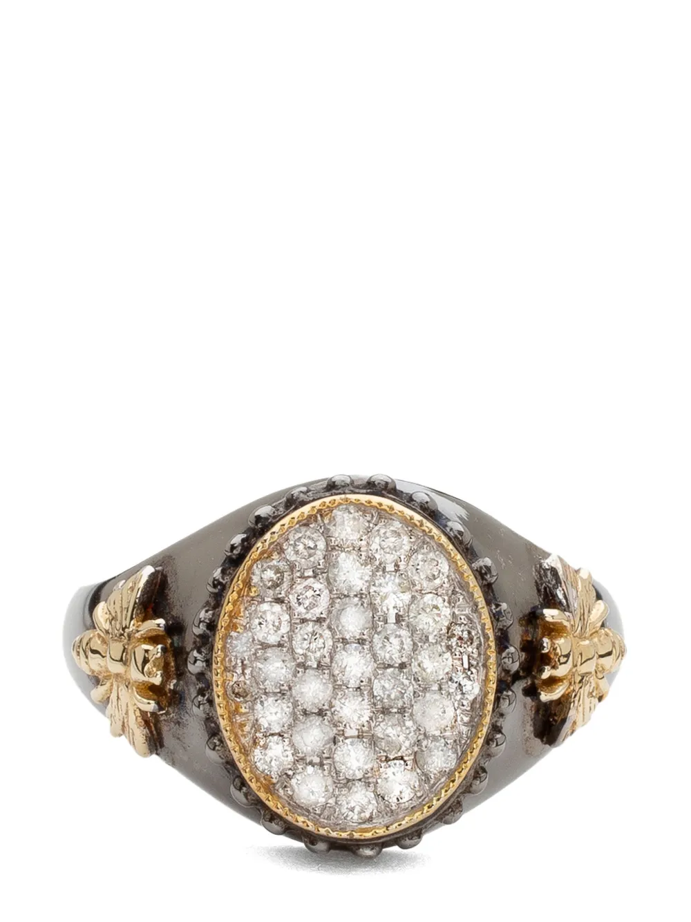 

Кольцо из стерлингового серебра с бриллиантами «Влюбленная пчела» DE JAEGHER, серебяный