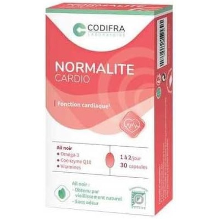 

Codifra Normality Cardio Черный Чеснок Омега 3 30 Капсул Komiro