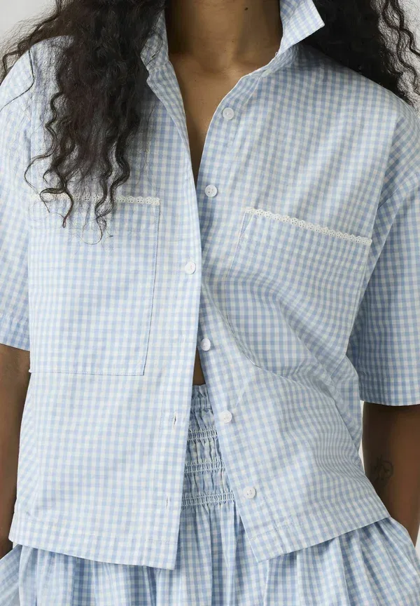 Блуза Levi'S Novelty harlie button down, цвет антрацитовый ночной — фото 4