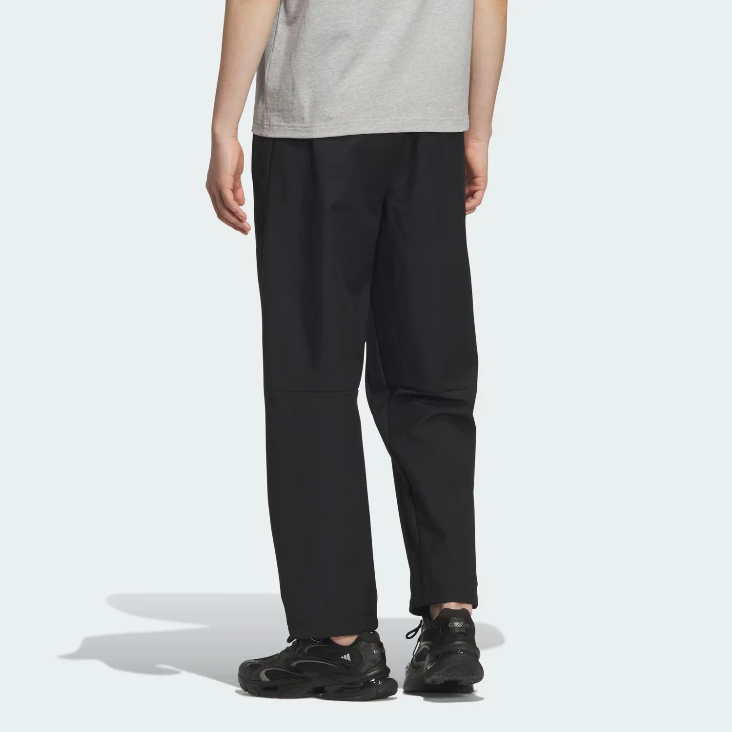 Мужские повседневные брюки soft shell woven Adidas, черный — фото 4