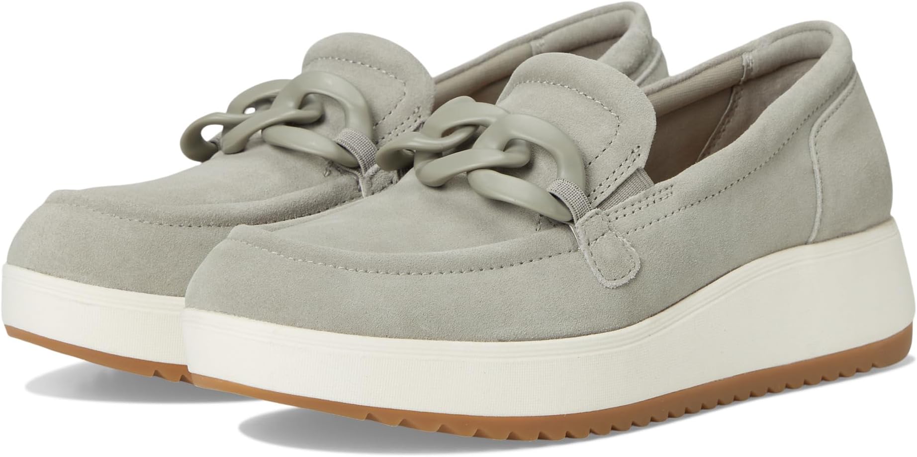 Лоферы Clarks Zylah May, цвет Stone Suede