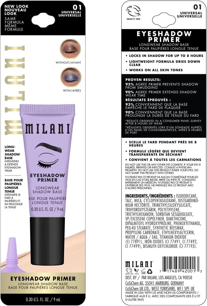 Праймер для век Milani Eye Shadow Primer Nude 0.3 fl oz — фото 2