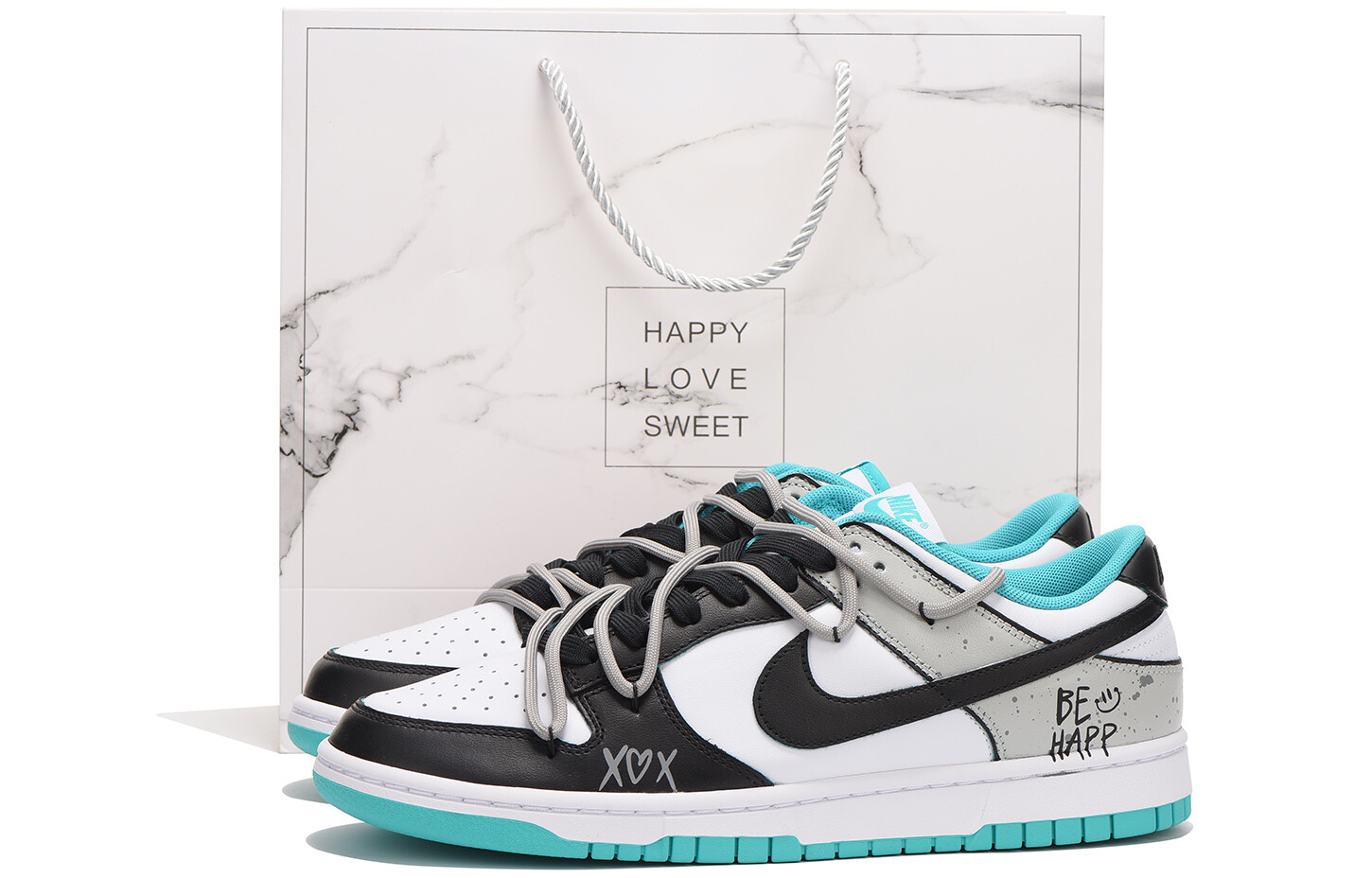 

Кроссовки Nike Dunk Skateboard Shoes Men Low-Top Gray