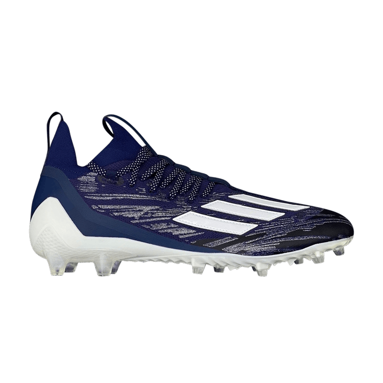 

Бутсы Adizero Primeknit Cleats 'Navy White', синий