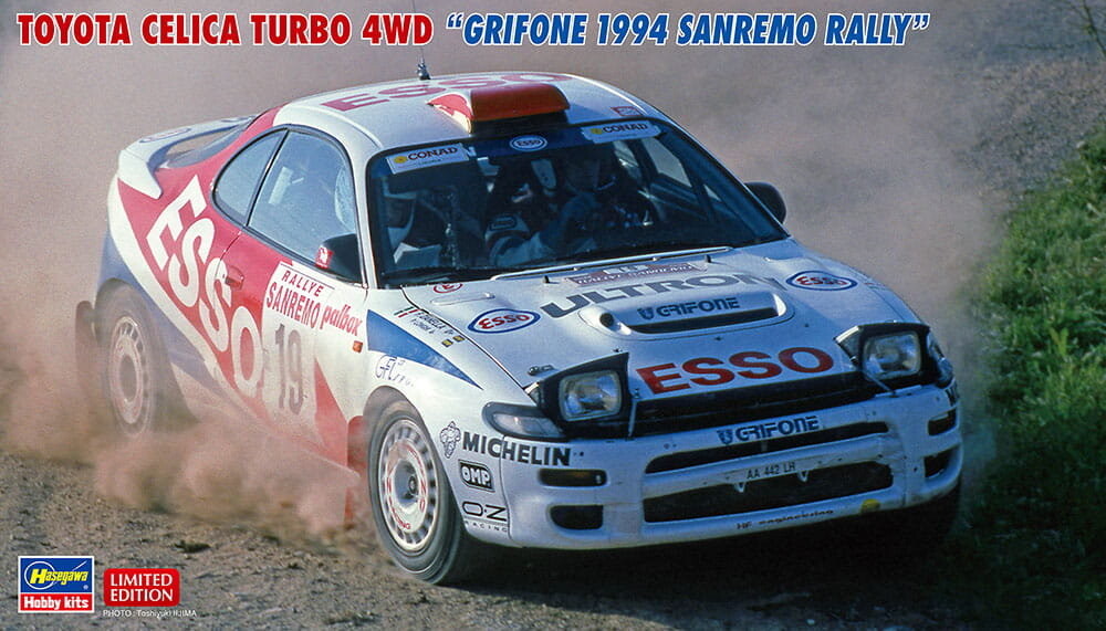 

Toyota Celica Turbo 4WD (1994) 1:24 Hasegawa 20466