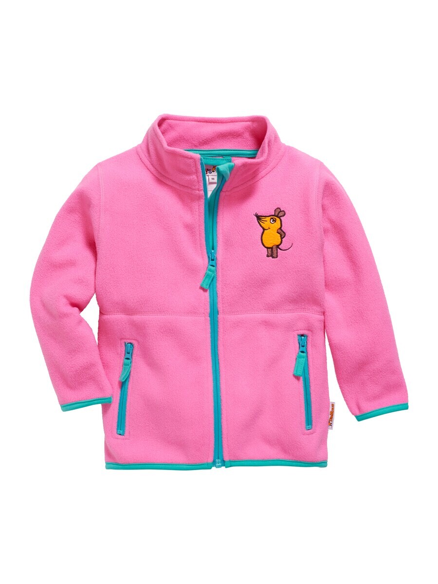 

Куртка PLAYSHOES Fleece DIE MAUS, розовый