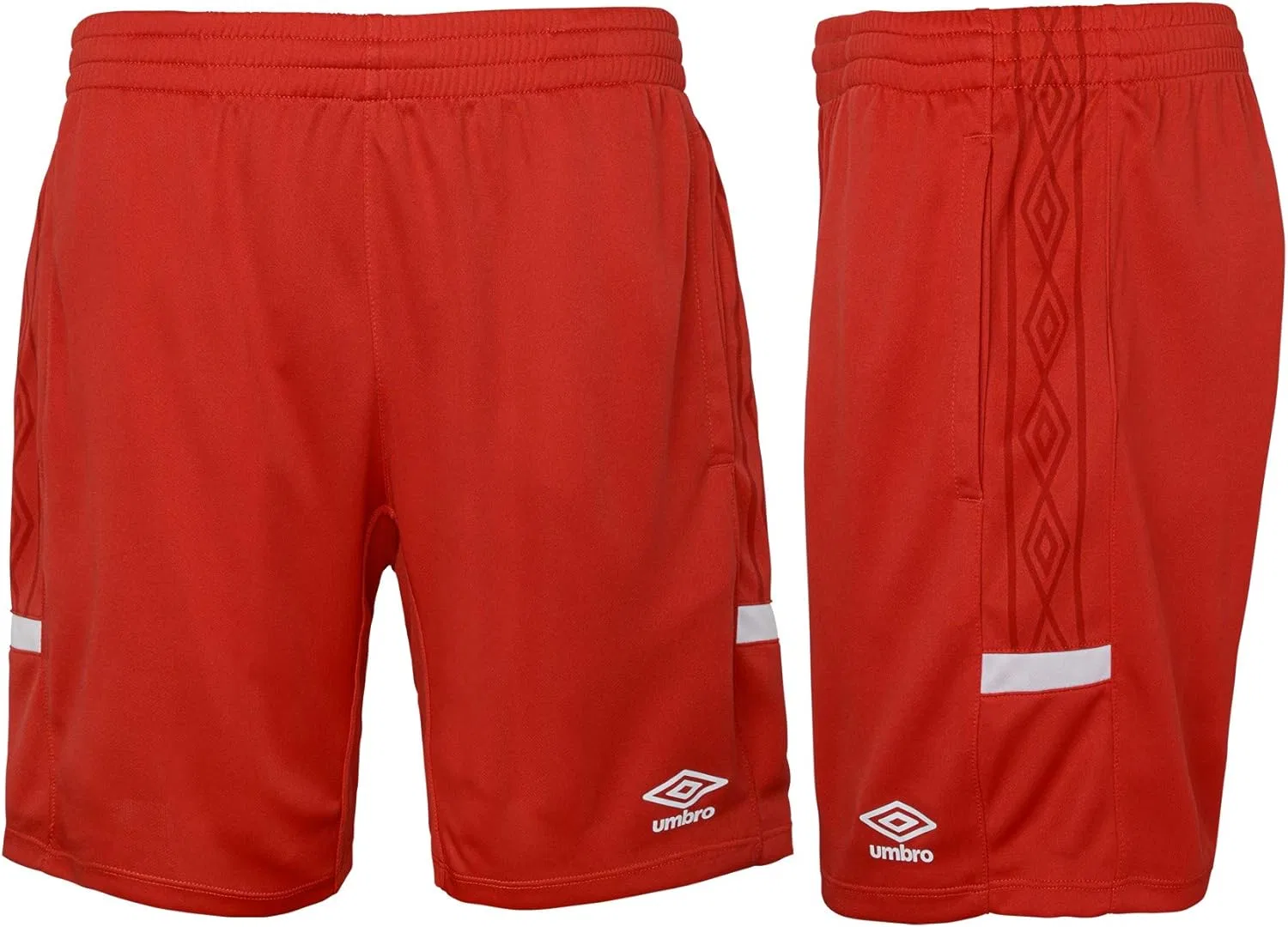 Детские шорты Umbro Legacy унисекс, красный — фото 3