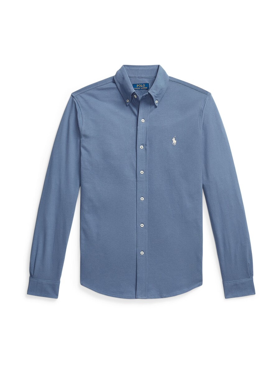 

Рубашка на пуговицах классического кроя Polo Ralph Lauren, синий