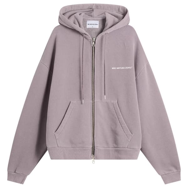 

Форменная толстовка Mki на молнии Mki Miyuki-Zoku, Pigment Raisin