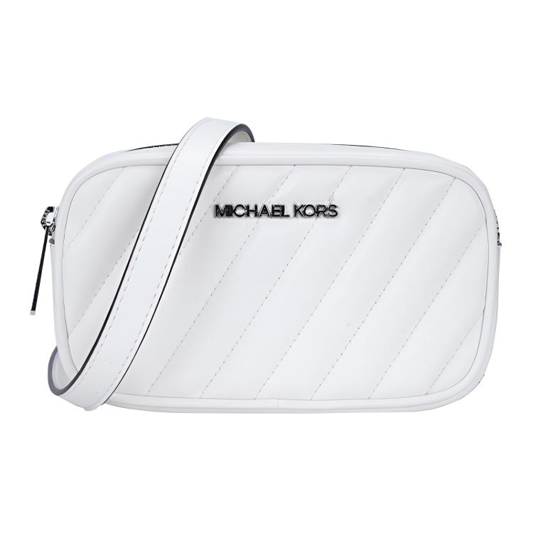 

MICHAEL KORS Женская белая поясная сумка из искусственной кожи