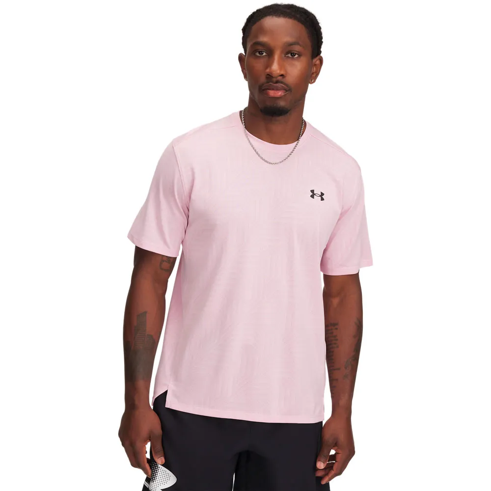 

Футболка Under Armour Tech Vemnt Geotessa, розовый