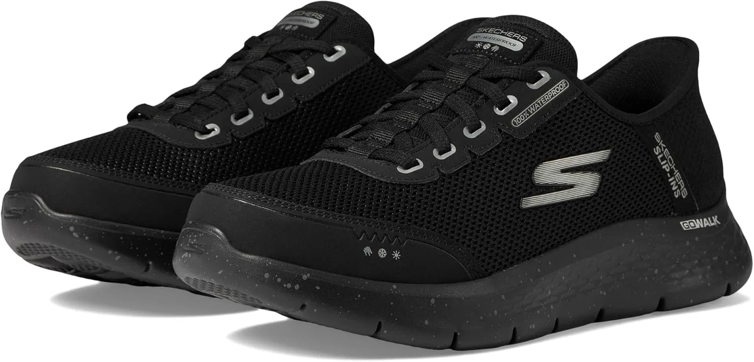 Мужские кроссовки Skechers Go Walk Flex, белый/черный — фото 2