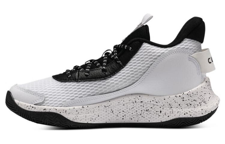 

Баскетбольные кроссовки Curry 3 унисекс с низким верхом, серебристые Under Armour