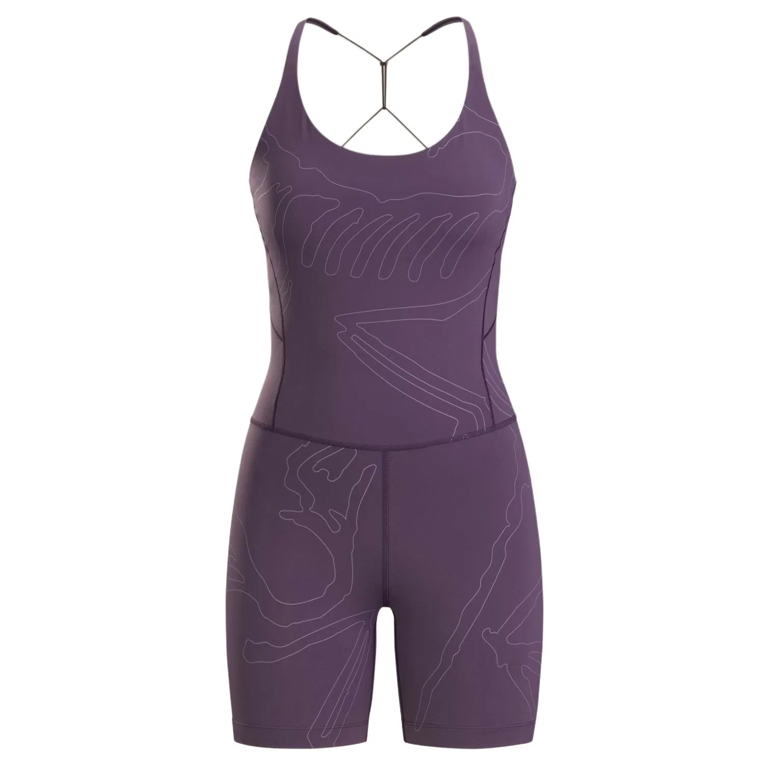 Комбинезон Arc'teryx SYSTEM_A SUBIDA ONE PIECE флуорит пурпурный/лунный