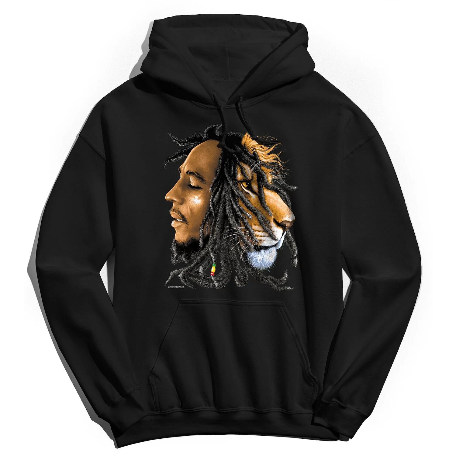 

Мужская толстовка с капюшоном Bob Marley Zion Profile Licensed Character