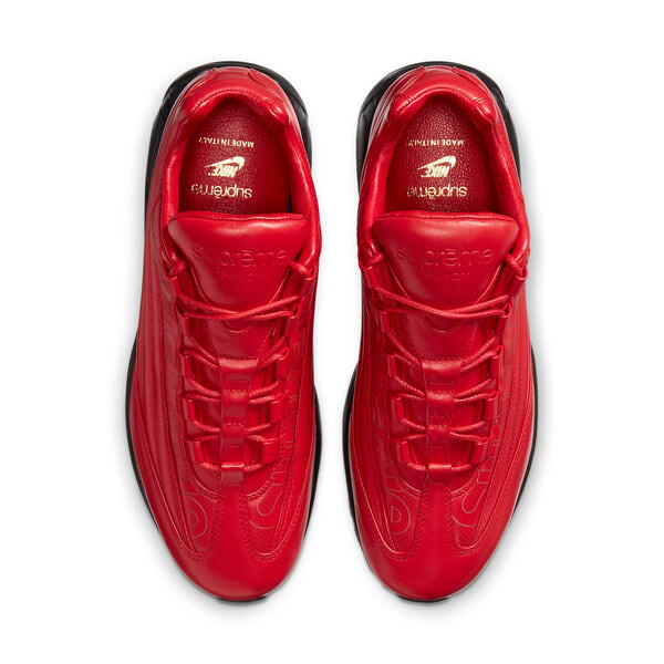 Кроссовки x supreme air max 95 lux Nike, красный — фото 4