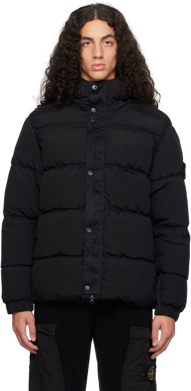 

Пуховик из металла Stone Island