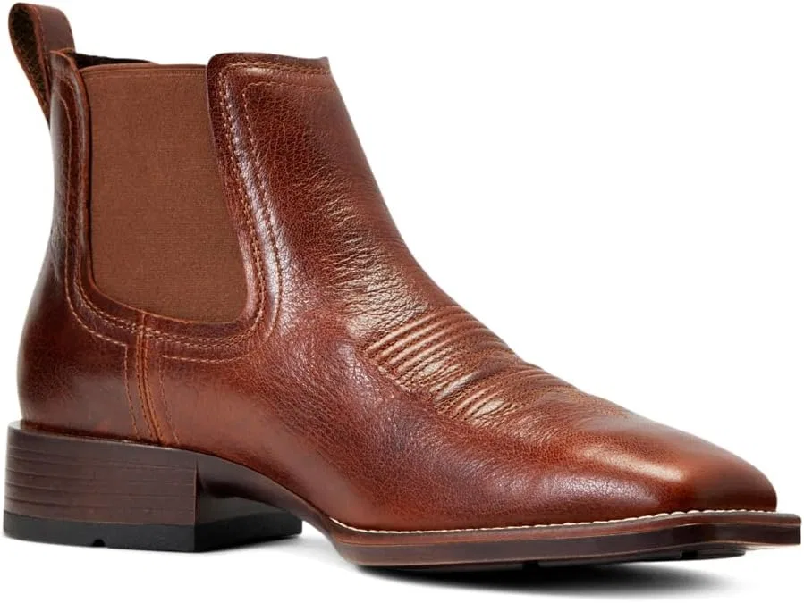 Мужские ковбойские ботинки ARIAT Sport Booker Ultra Western для верховой езды Коричневые, Einheitsgröße — фото 3