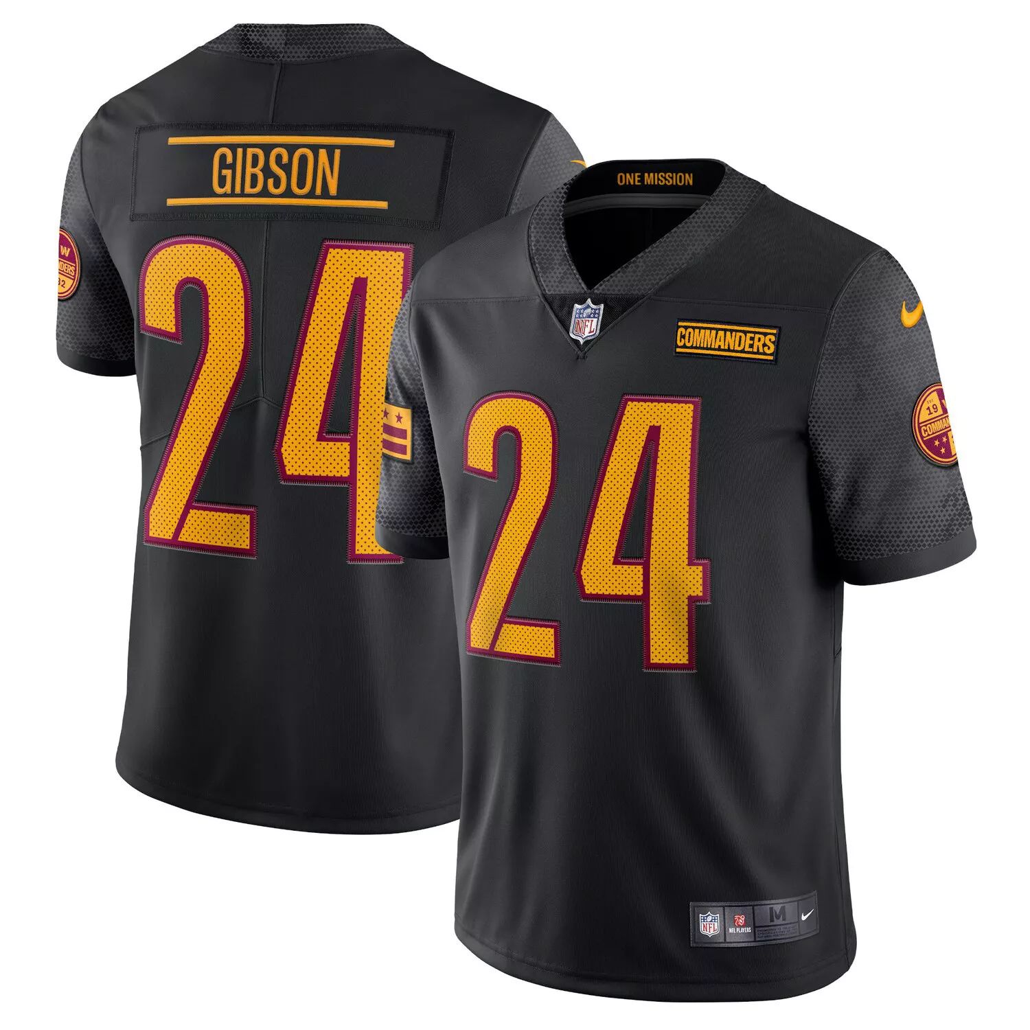 

Мужская черная майка Antonio Gibson Washington Commanders Alternate Vapor Limited Nike, Черный, Мужская черная майка Antonio Gibson Washington Commanders Alternate Vapor Limited Nike