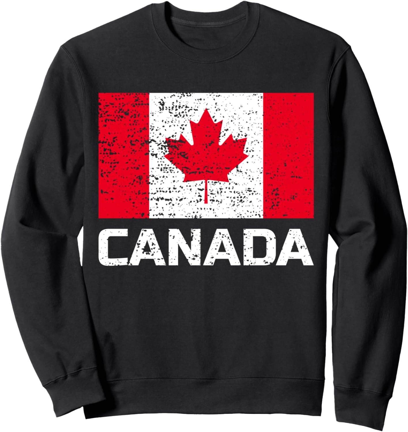 

Толстовка с изображением канадского флага и кленового листа, черная Canada Proud Apparel Co., Ltd.
