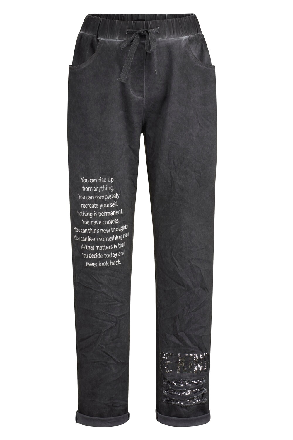 

Брюки MIAMODA, цвет grey denim