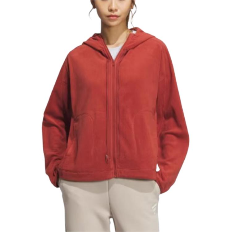 Adidas Женская куртка мягкая красная, Soft Red — фото 4