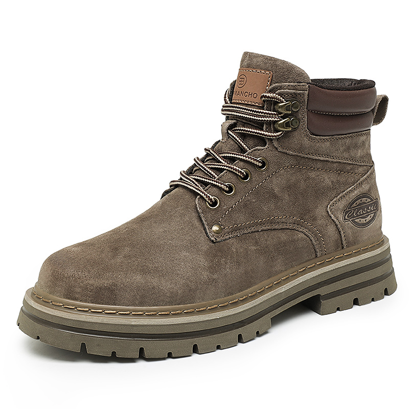 

TONYBEAR Мужские ботинки Martin Brown, Khaki — цвет хаки, цвет Khaki