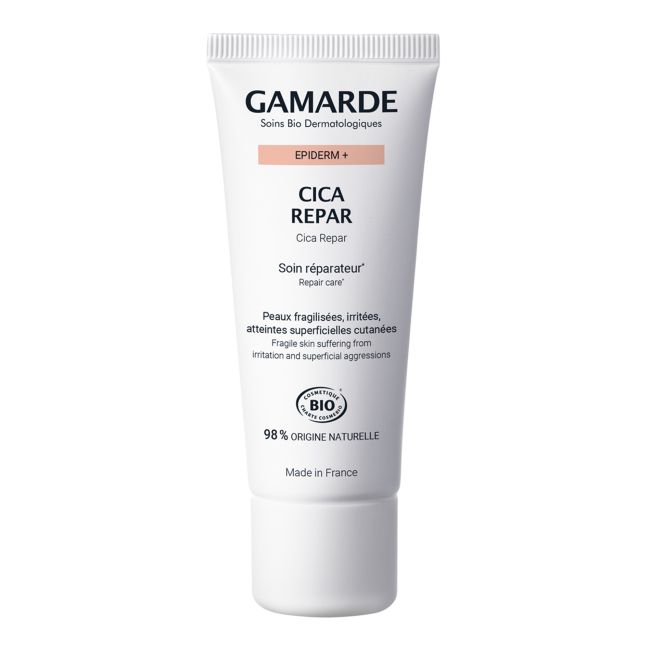 

Gamarde epiderm+ cica восстанавливающий крем для лица и тела, 40 мл