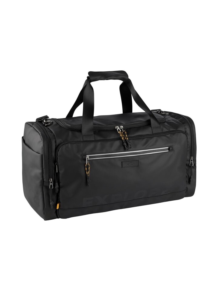 

Наплечная сумка Camel Active EXPLORE Weekend Bag aus recyceltem Nylon, черный