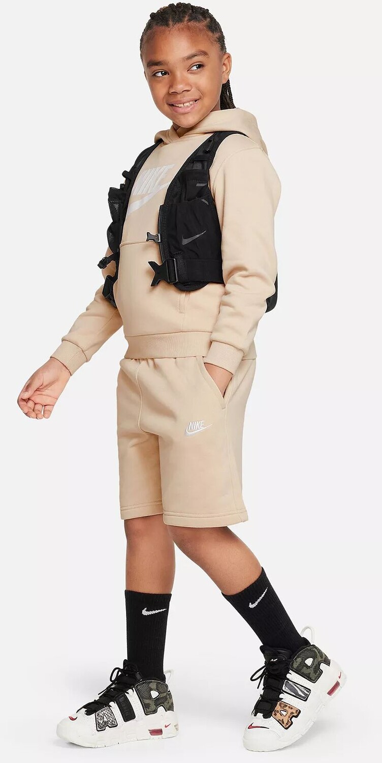 Флисовые шорты из френч терри Nike All Kids Fit Sportswear Club — фото 2