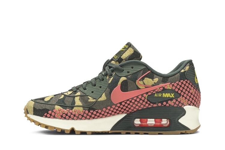 Кроссовки Nike Wmns Air Max 90 JCRD PRM 'Desert Camo', разноцветный — фото 3