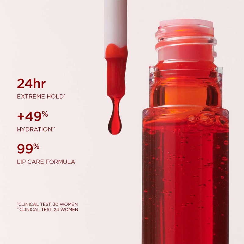 Матовый крем для губ Water Lip Stain с увлажняющим эффектом Clarins, atspalvis 13 nude water 7 мл — фото 3
