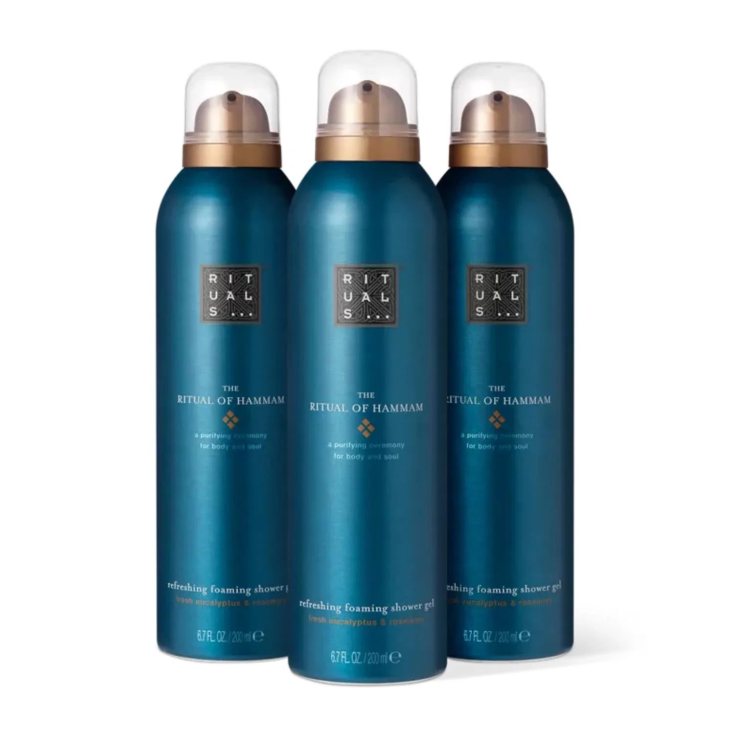 Набор из 3 пенок для душа RITUALS The Ritual of Hammam ‎Rituals