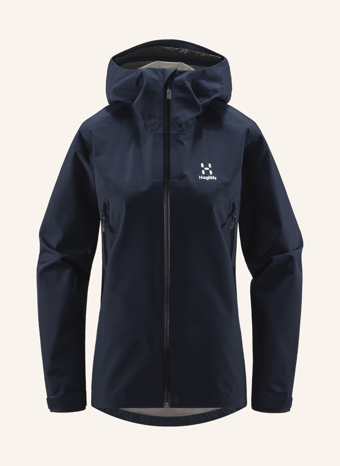 

Жесткая куртка roc gtx Haglöfs, темно-синий