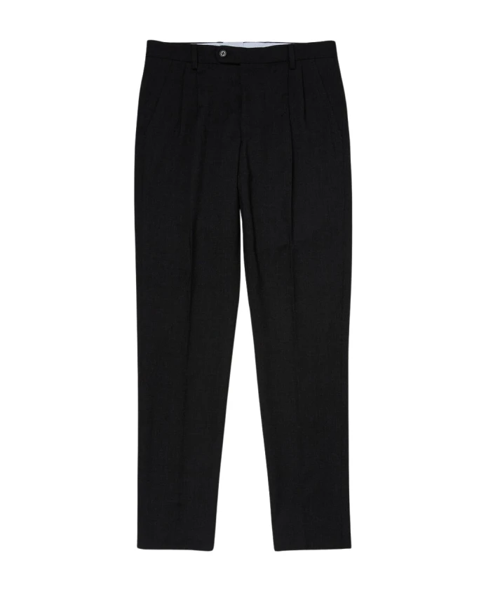 

Брюки от костюма изготовлены из шерстяной смеси. Brooks Brothers, серый