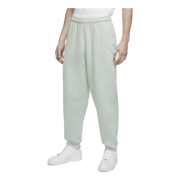 

Брюки lab loose washed casual long pants green Nike, зеленый