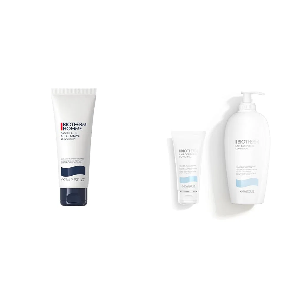 Набор BH Soothing Balm 75 мл + Lait Corporel 400 мл + Lait Corporel 50 мл Biotherm