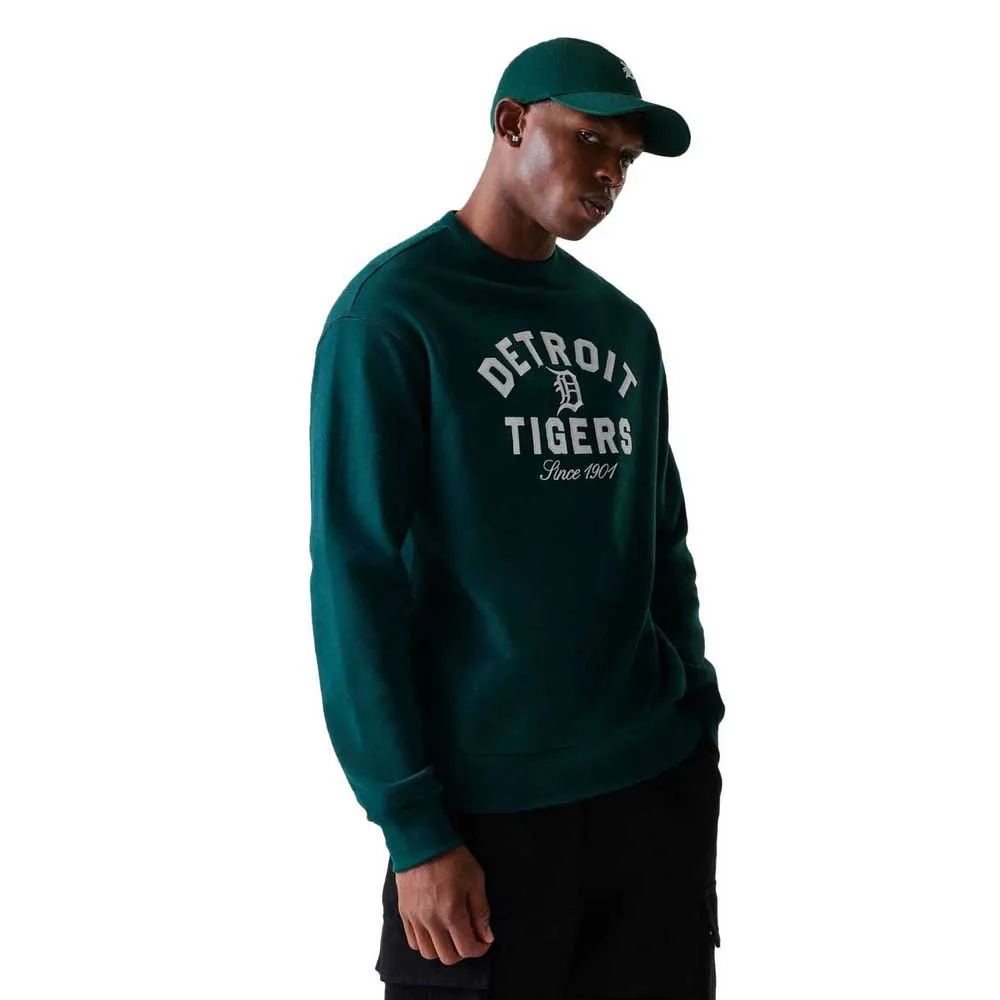 

Толстовка New Era MLB Heritage Oversized Detroit Tigers, зеленый