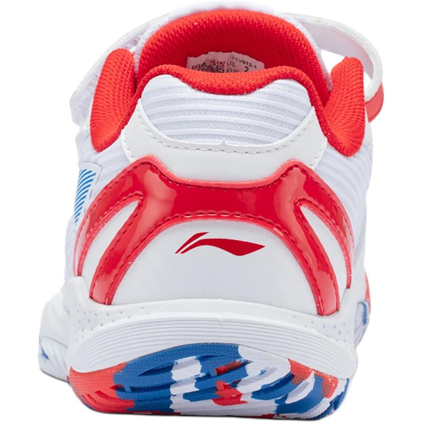 Кроссовки детские противоскользящие износостойкие с низким верхом Thunder Anti Slip LINING YOUNG, белый/красный/синий — фото 4