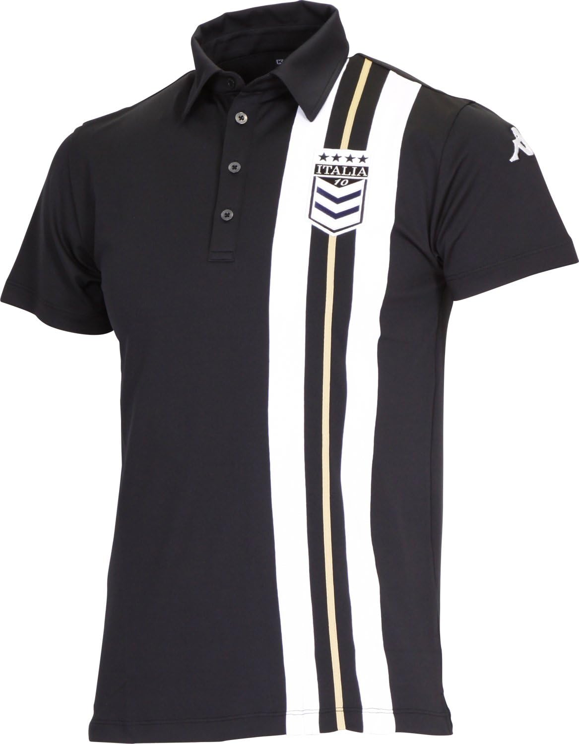 

Футболка для гольфа Kappa с коротким рукавом, черный