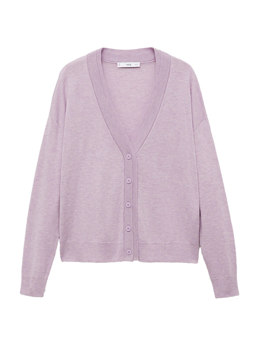 

Вязаный кардиган MANGO LUCCA, цвет Lavender