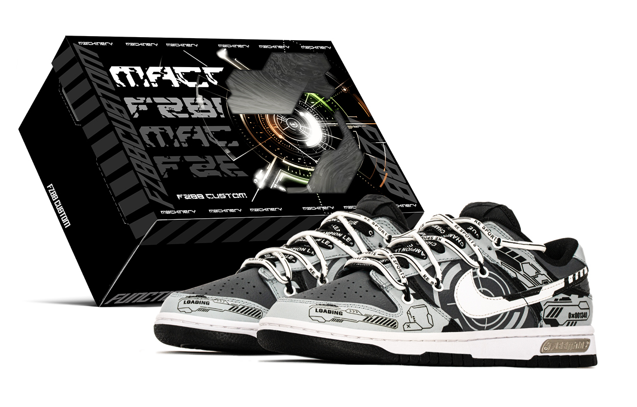 

Кроссовки для скейтбординга мужские низкие dark gray Nike, темно-серый