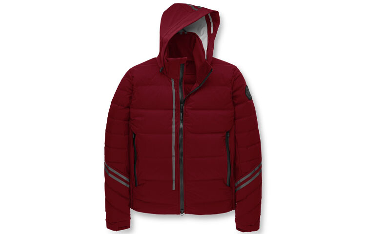 

Пуховик мужской темно-красный Canada Goose
