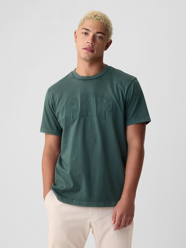 

Футболка с логотипом Gap, зеленый
