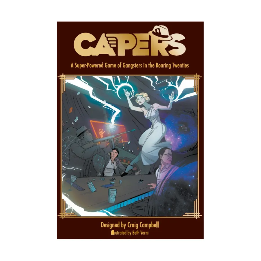

Capers (Deluxe Edition), Role Playing Games (Nerd Berger Games), твердый переплет