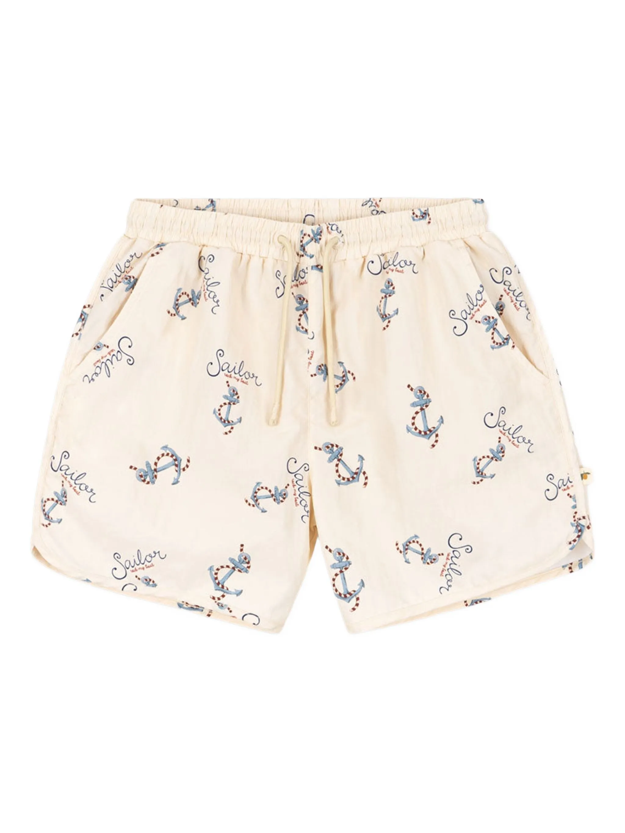 

Плавки-шорты с принтом Konges Sløjd, белый