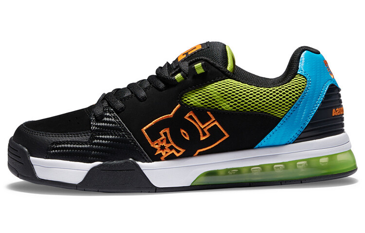 

Кроссовки DC Shoes Versatile Lifestyle Shoes Men Low-top Black/Green/Blue, черный