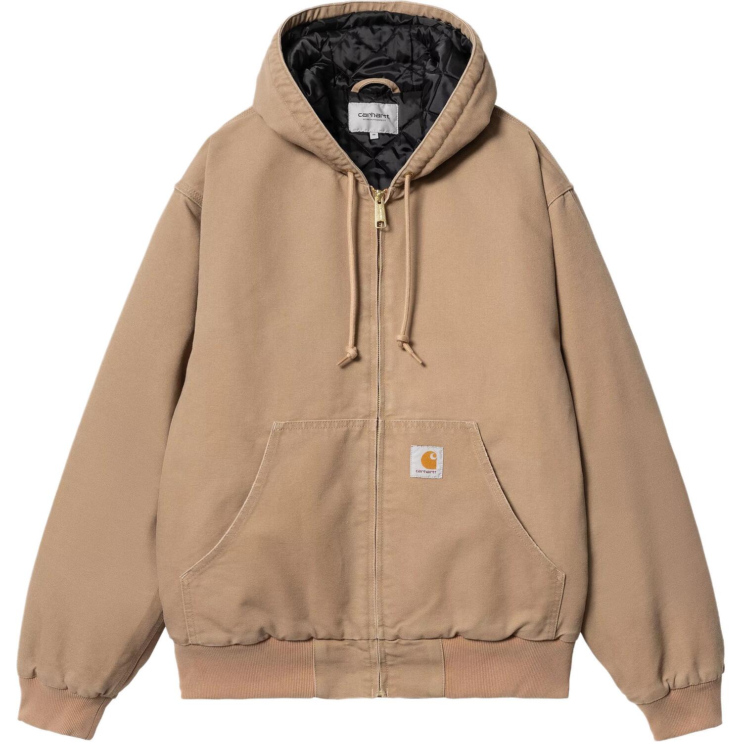 

Carhartt WIP Куртка с капюшоном и нашивкой с логотипом, Khaki