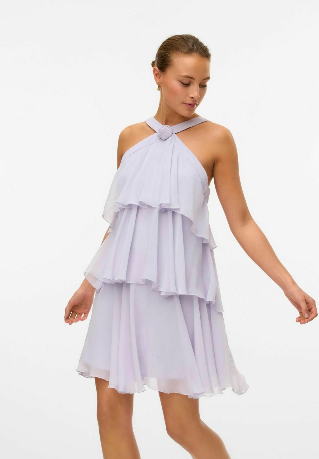 

Коктейльное/вечернее платье VMFELICIA RUFFLE SHORT Vero Moda, фиолетовый