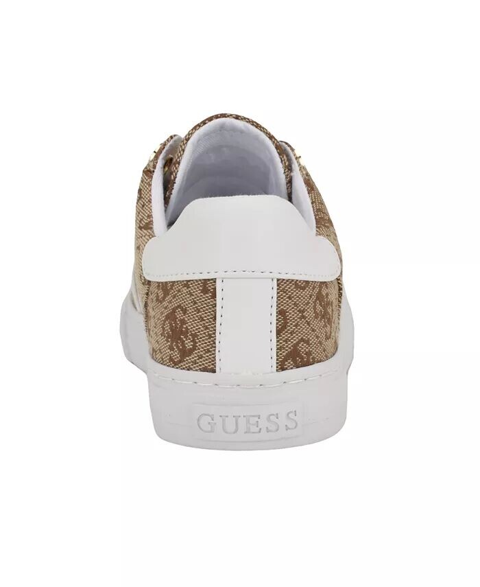 Женские кроссовки Loven на шнуровке GUESS, коричневый — фото 3